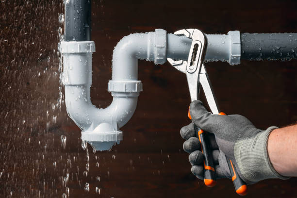 Professional Drain Cleaning technician working in Floyds Knobs, IN